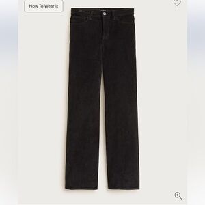 J crew Slim-wide pant in corduroy NWOT sz 26